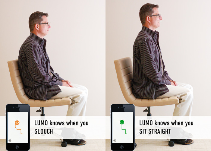 کمربند هوشمند اگر درست نشینید به شما هشدار می دهد! this Lumo back belts if you don't sit right, will tell you